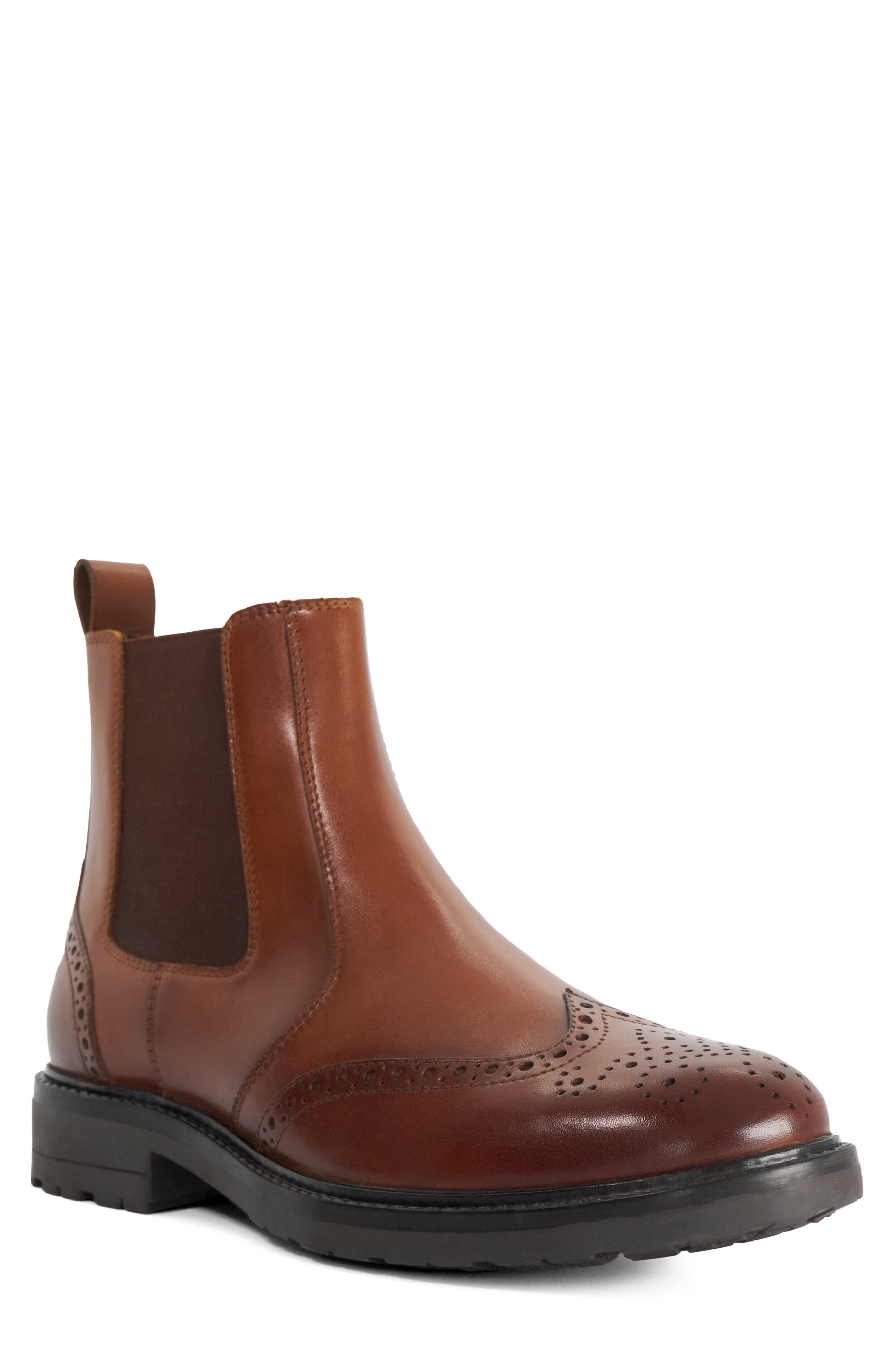Mclurey Chelsea Boot, Main, color, TAN-LEATHER