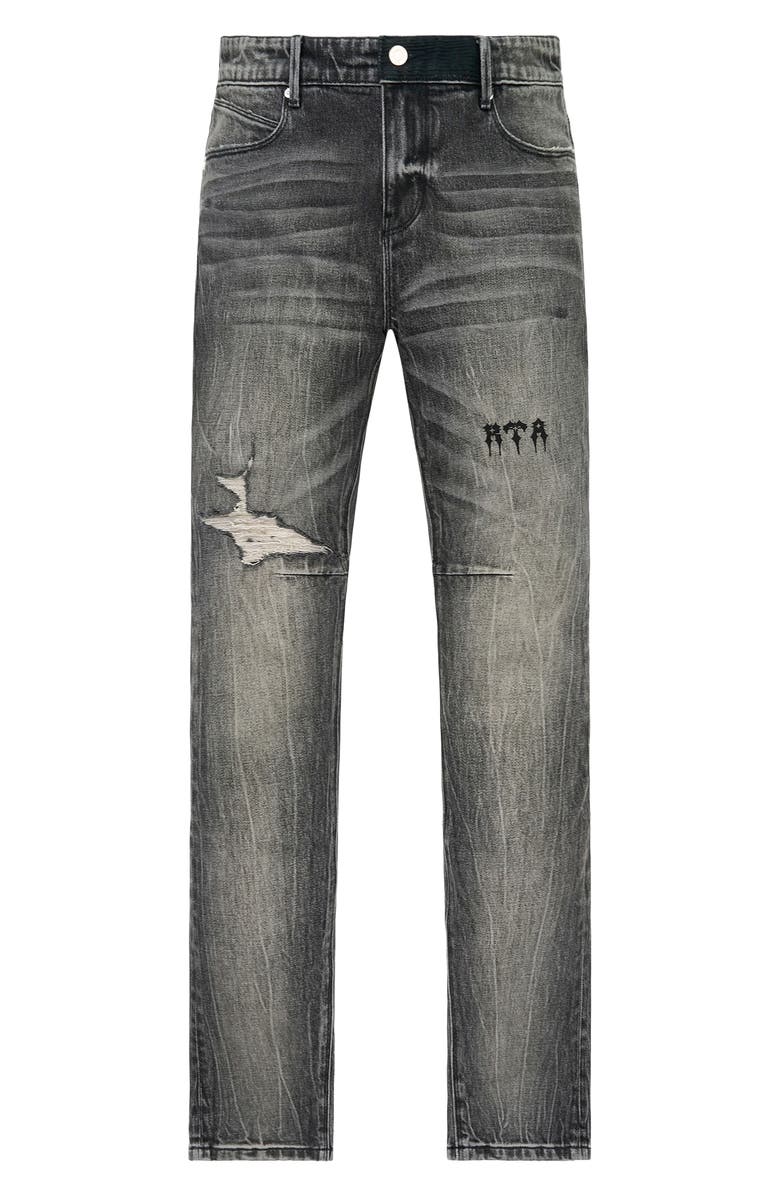 RtA Bryant Ripped Skinny Jeans, Main, color,