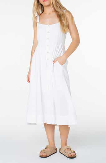 Roxy Brisa Cotton Midi Dress