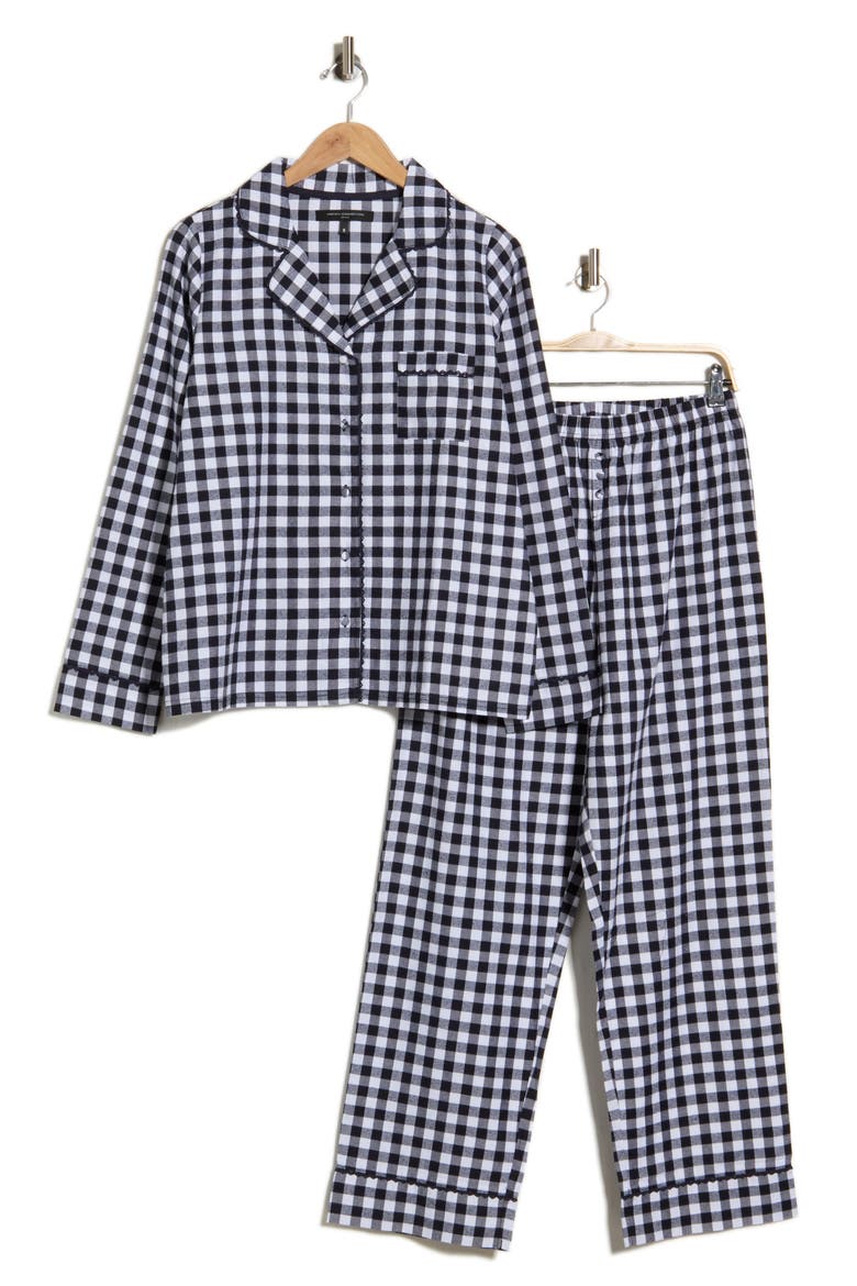 Gingham Pajamas, Alternate, color, UTILITY BLUE