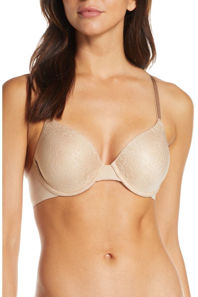 Conform Underwire Full Fit Contour Bra, Main, color, CAFE