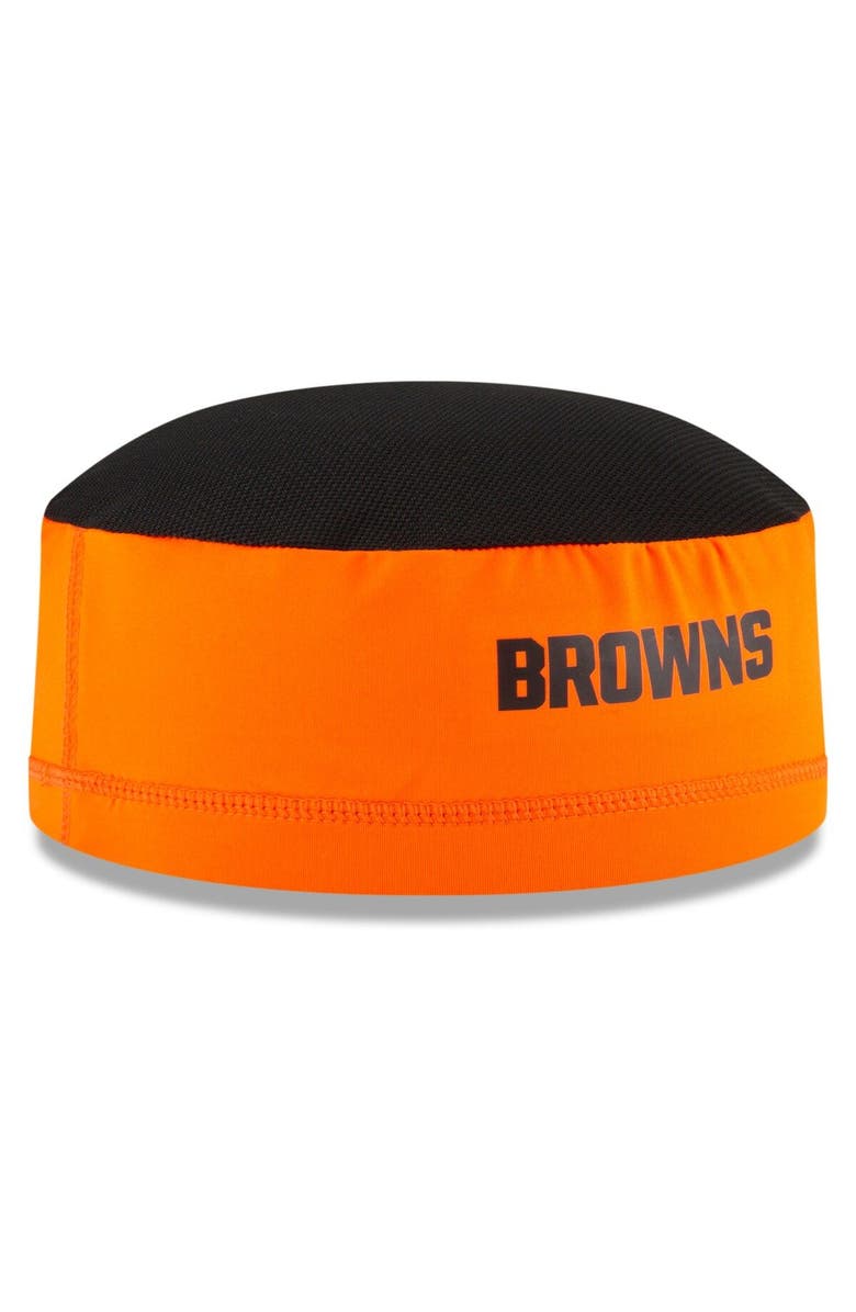 New Era Men's New Era Orange Cleveland Browns NFL Training Skully Cap, Alternate, color, 