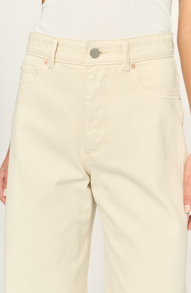 DL1961 Lucila High Waist Wide Leg Jeans, Alternate, color, Flax