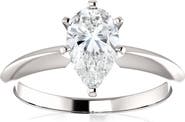 Bliss Diamond 1 Ct Pear Shape Diamond Engagement Ring Lab Grown 14k Gold