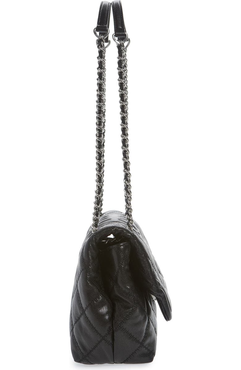 Tory Burch Fleming Distressed Convertible Shoulder Bag, Alternate, color,