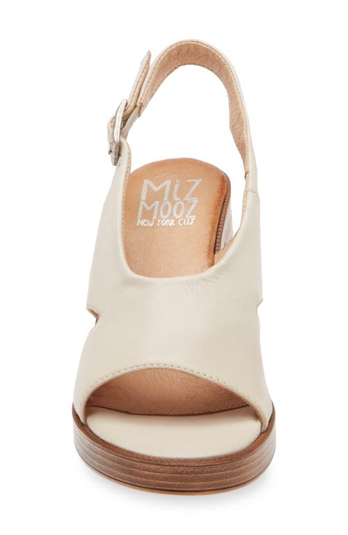 Miz Mooz Maia Slingback Sandal In Linen