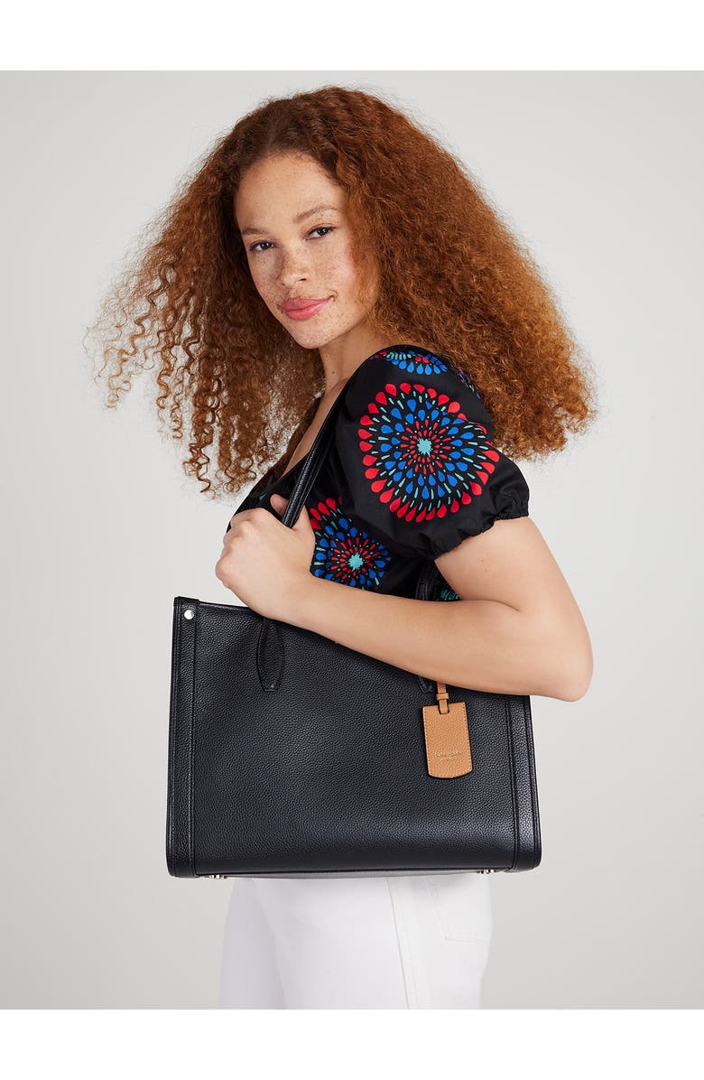 Kate Spade New York medium market leather tote, Alternate, color,