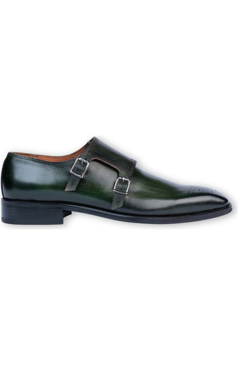 VELLAPAIS Dorchester Double Monk Strap Leather Loafer, Alternate, color,