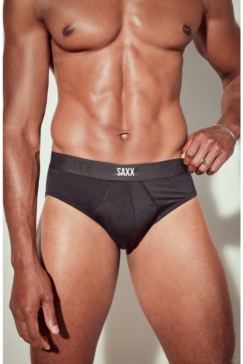 Assorted 2-Pack Vibe Xtra Soft Comfort Briefs, Alternate, color, BLACK