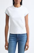 Veronica Beard Devin Short Sleeve Ringer T-Shirt