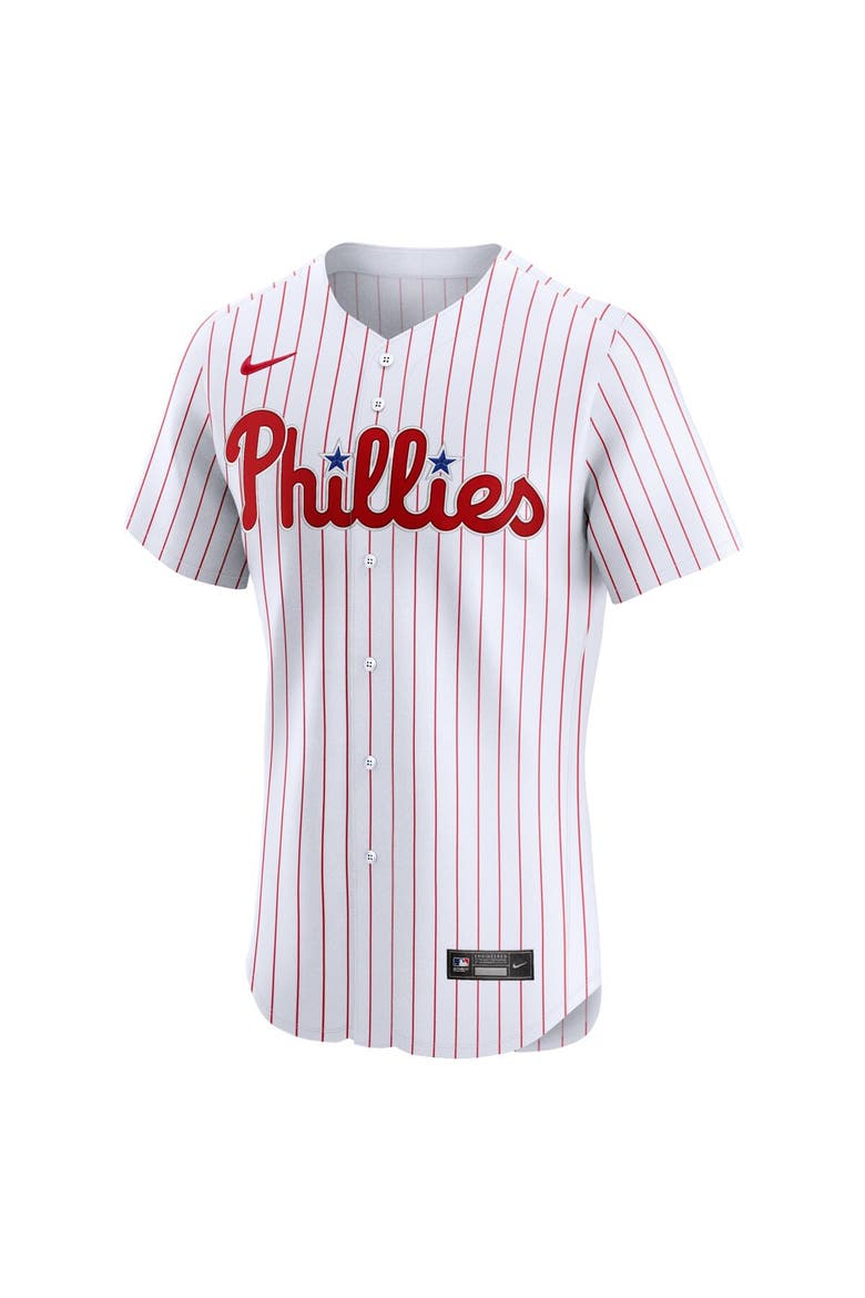 Men's Nike Trea Turner White Philadelphia Phillies Home Elite Jersey, Alternate, color, White