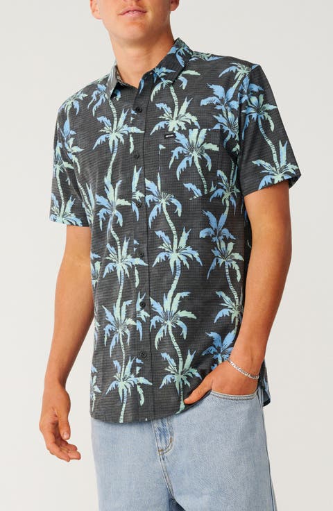 Sessions Aerotech Short Sleeve Performance Button-Up Shirt