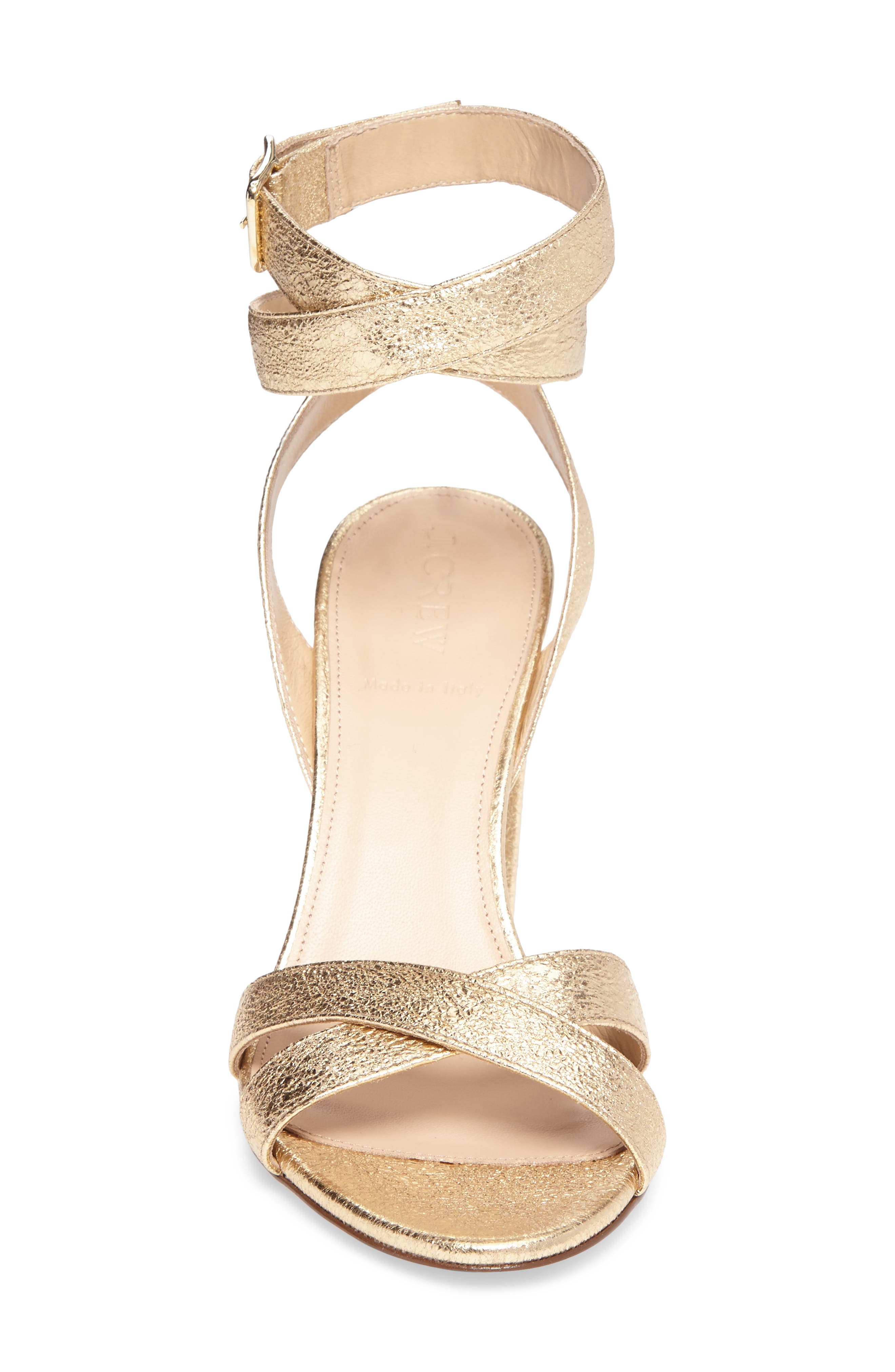 J.Crew Ankle Wrap Sandal, Alternate, color, 