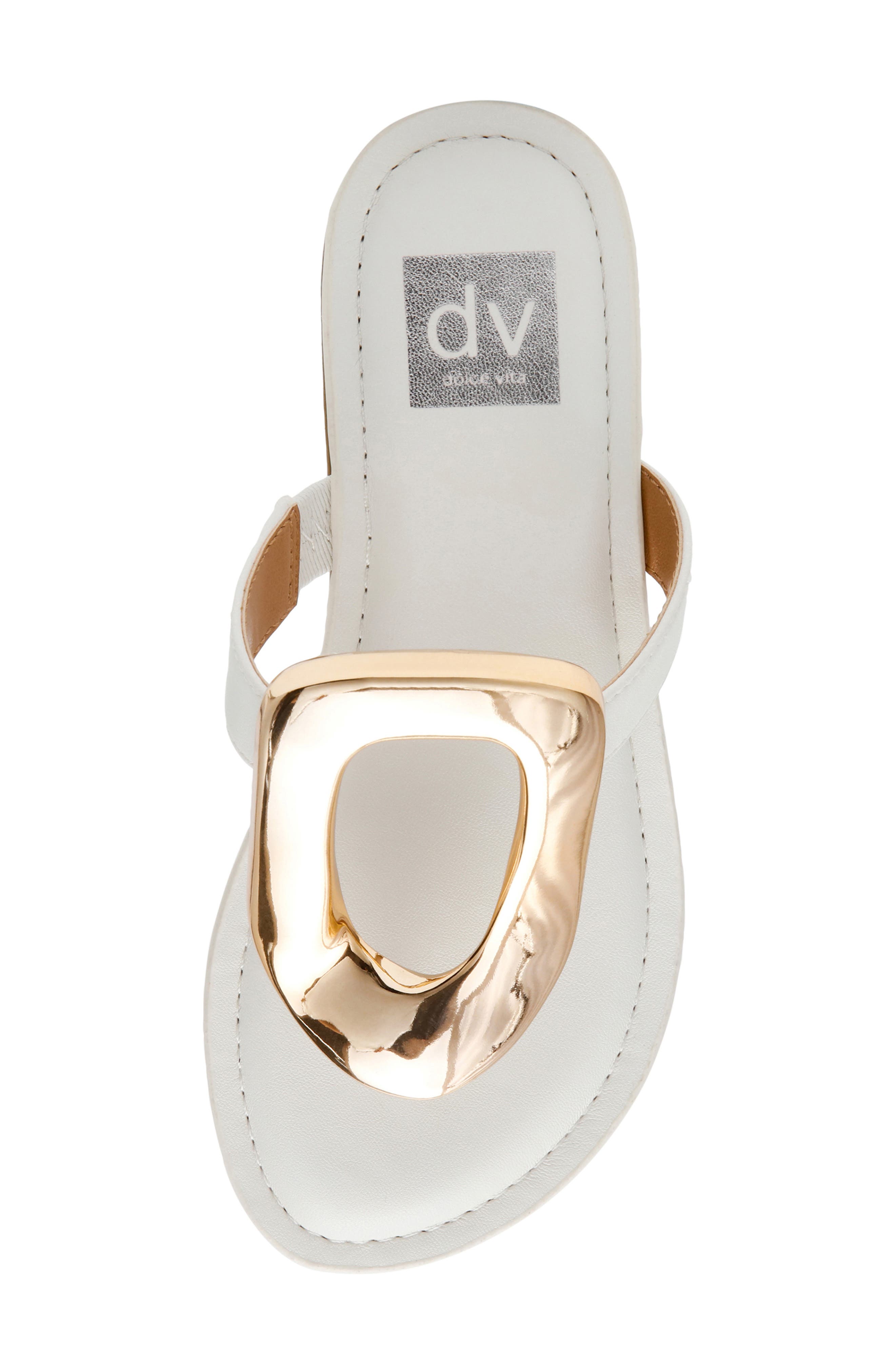 DV by Dolce Vita Kids' Chille Flip Flop, Alternate, color, White