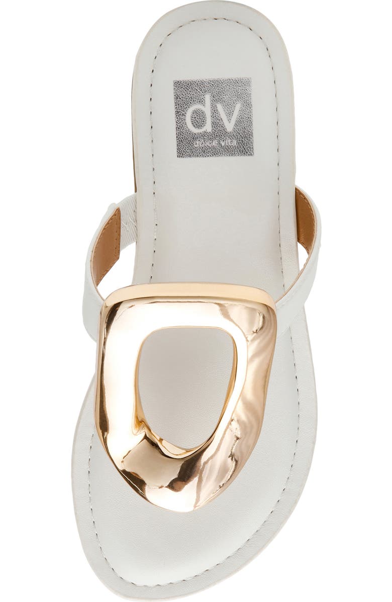 DV by Dolce Vita Kids' Chille Flip Flop, Alternate, color, White