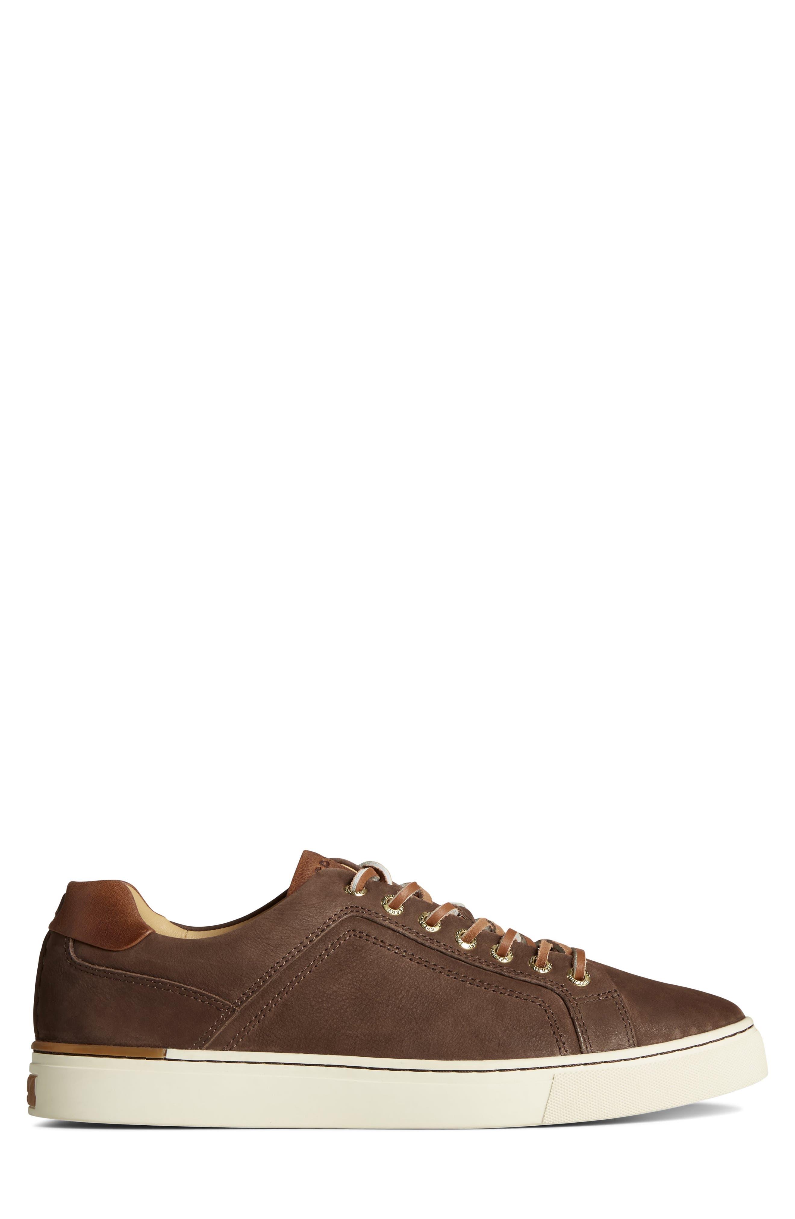 Sperry Gold Cup<sup>®</sup> Victura Leather Sneaker, Alternate, color, Brown