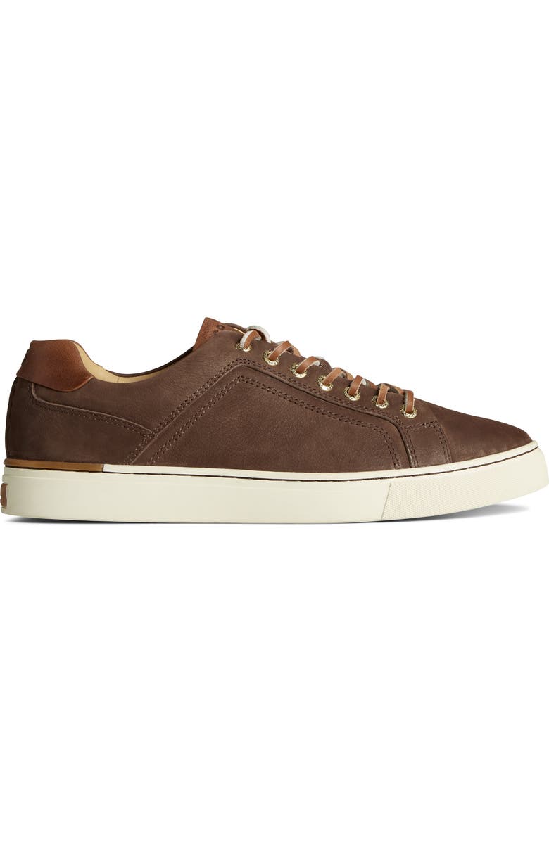 Sperry Gold Cup<sup>®</sup> Victura Leather Sneaker, Alternate, color, Brown