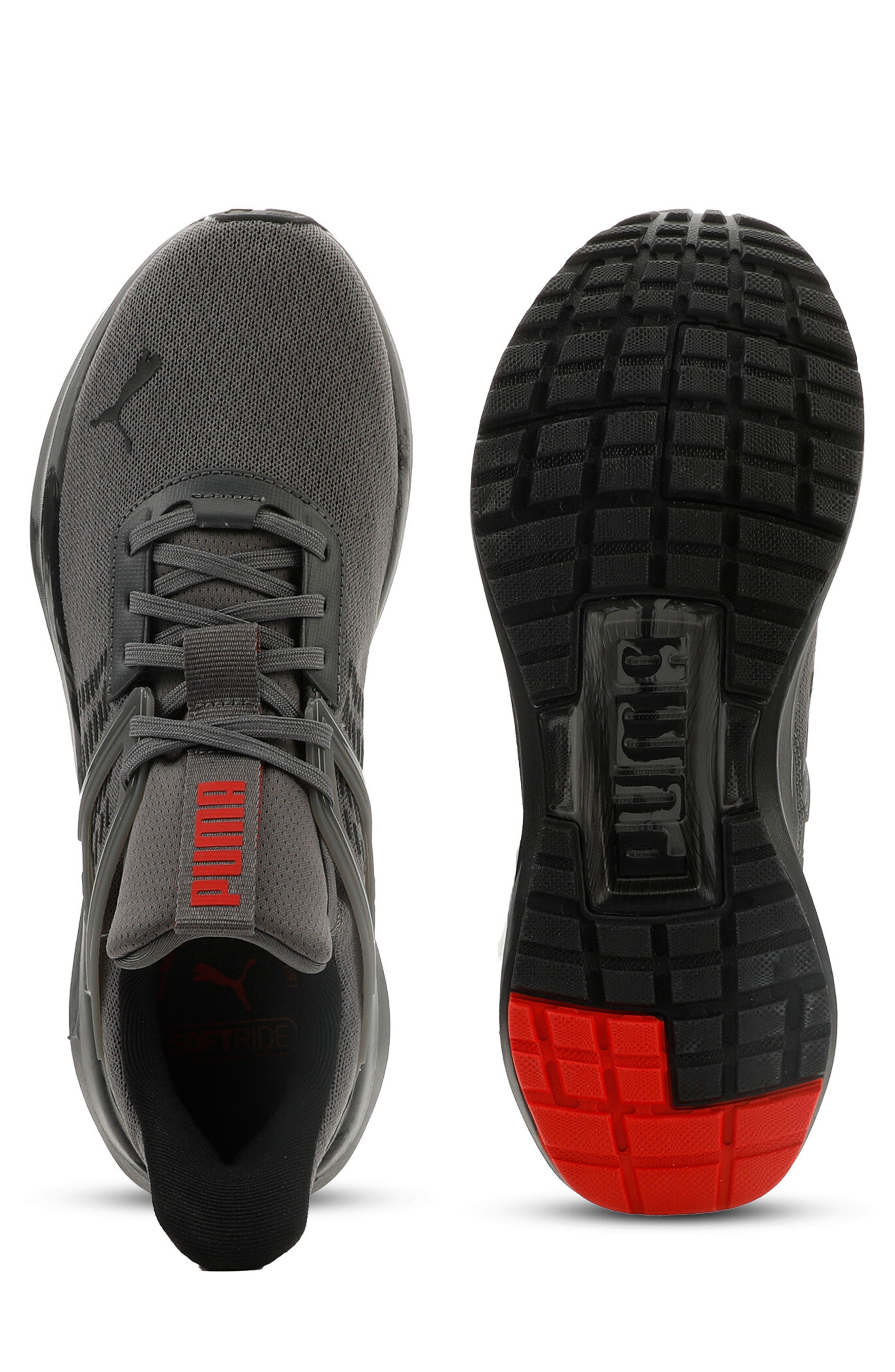 PUMA Oupace Marbleized Sneaker, Alternate, color, Cool Dark Gray/ Black/ Red