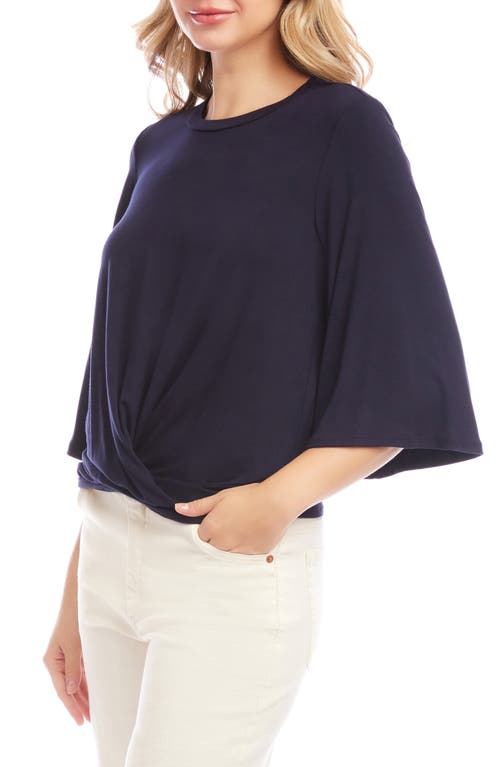 Karen Kane Drape Front Jersey Top
