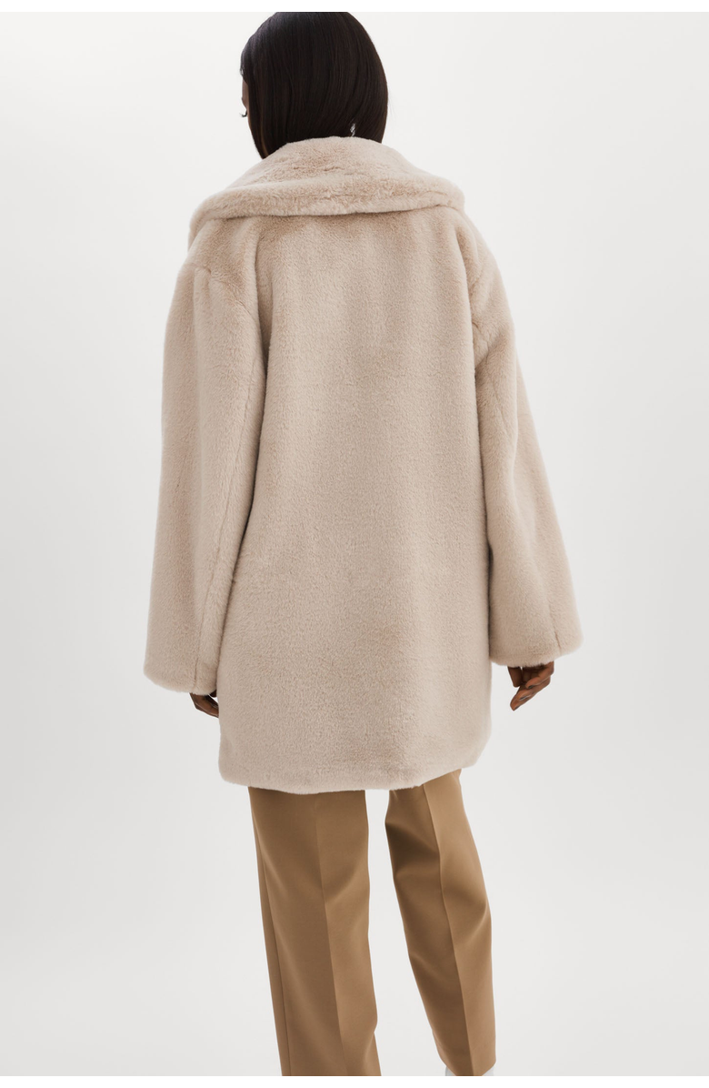 LAMARQUE Linnea | Faux Fur Coat, Alternate, color, Oat