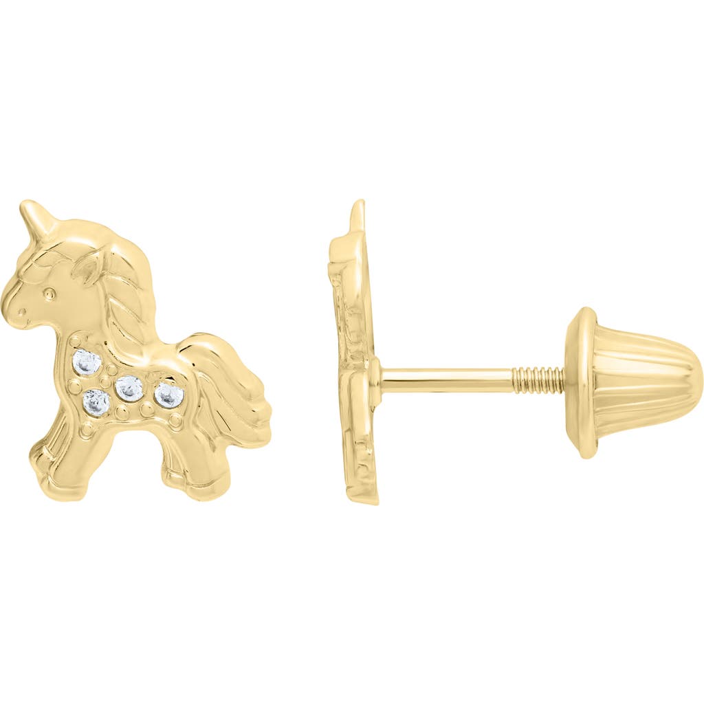 Mignonette Kids' Unicorn Stud Earrings