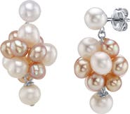 The Pearl Source Multi - Freshwater Pearl Adeline Earrings