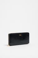 Bimba y Lola Embossed Leather Wallet