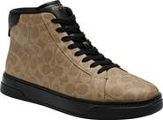 COACH High Line Signature High Top Sneaker