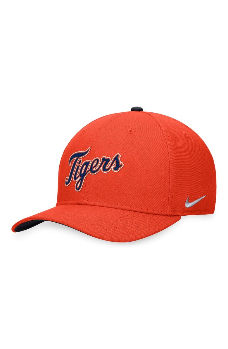Nike Men's Nike Orange Detroit Tigers Classic99 Swoosh Performance Flex Hat, Main, color, 