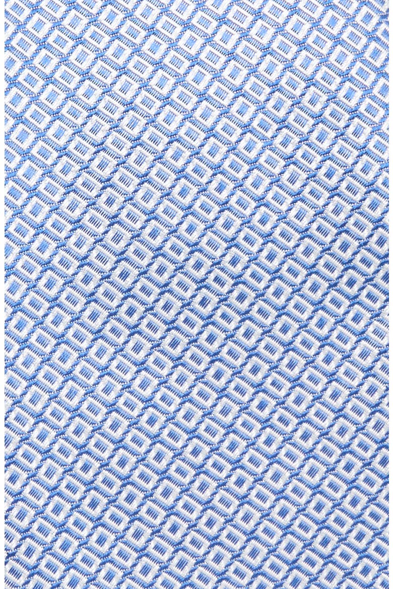 Grid Silk Blend Tie, Alternate, color, LIGHT/ PASTEL BLUE