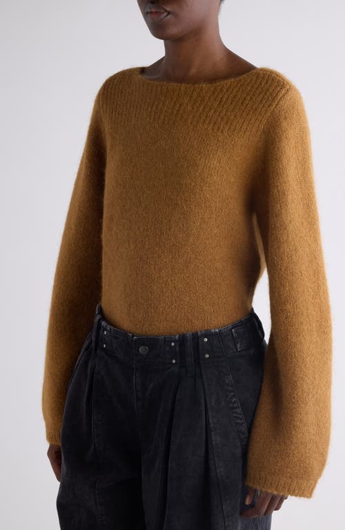 Isabel Marant Paulane Alpaca Blend Sweater In Brown