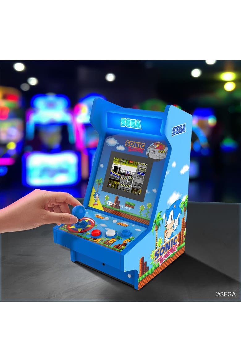 Myarcade Dgunl7158 Sonic Mighty Player Retro Arcad, Alternate, color, Multicolor