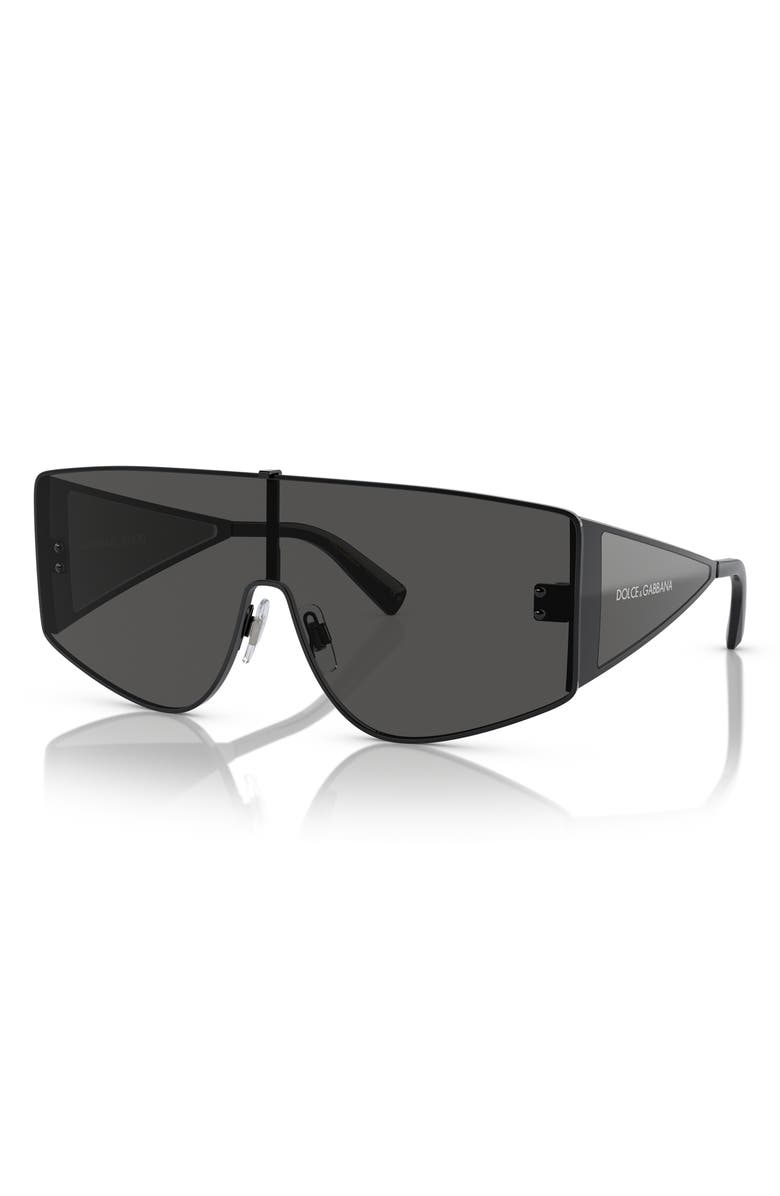 Dolce&Gabbana Shield Sunglasses, Alternate, color,