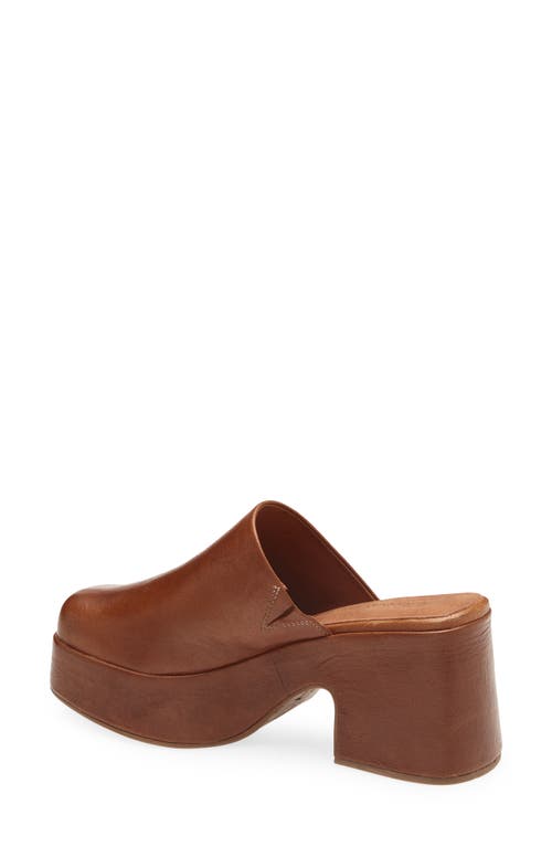 Chocolat Blu Hedia Platform Mule In Brown