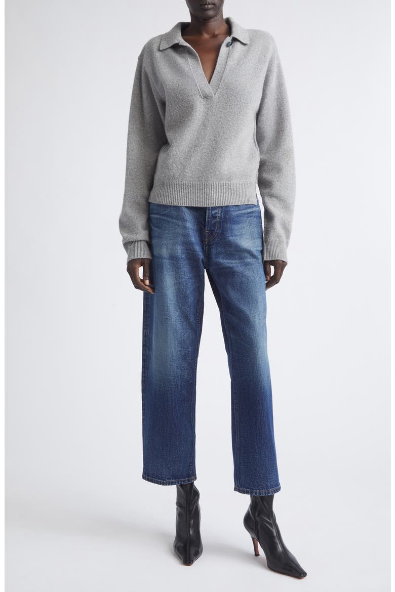 Betty Ankle Straight Leg Jeans, Alternate, color, NORM CORE