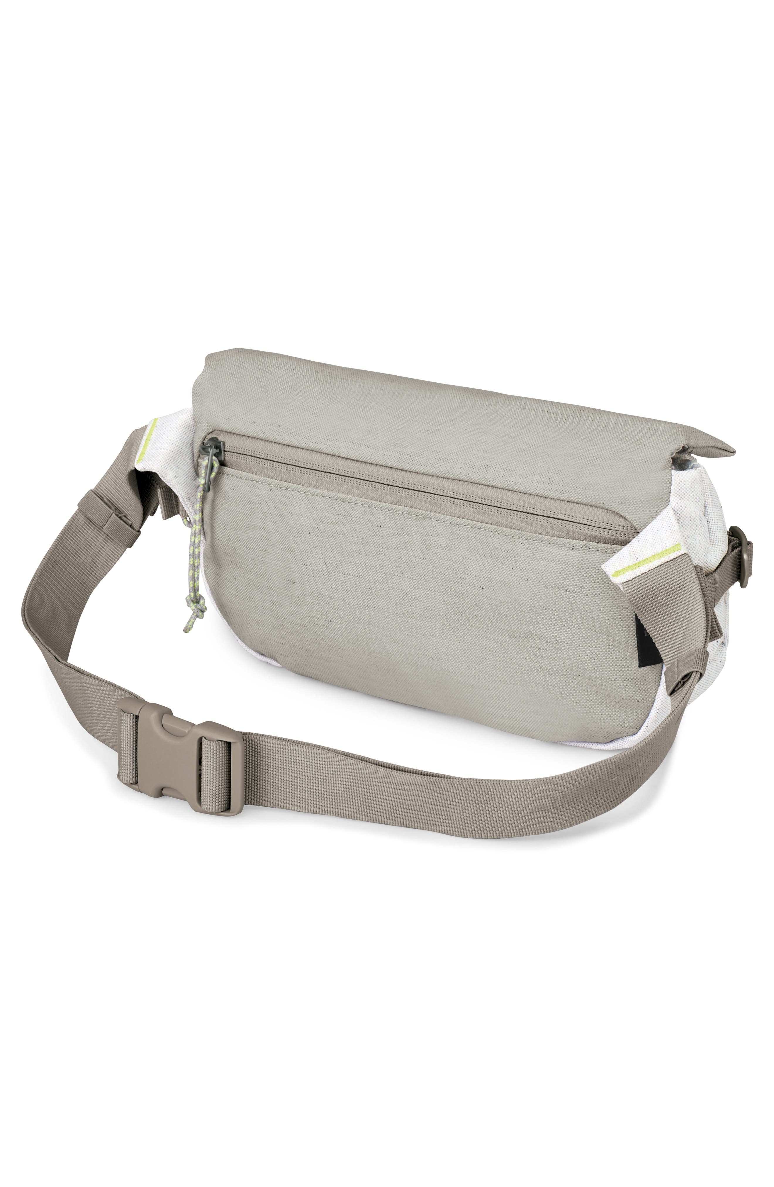 Osprey Arcane Water Repellent Hip Bag, Alternate, color, Pediment Grey Block