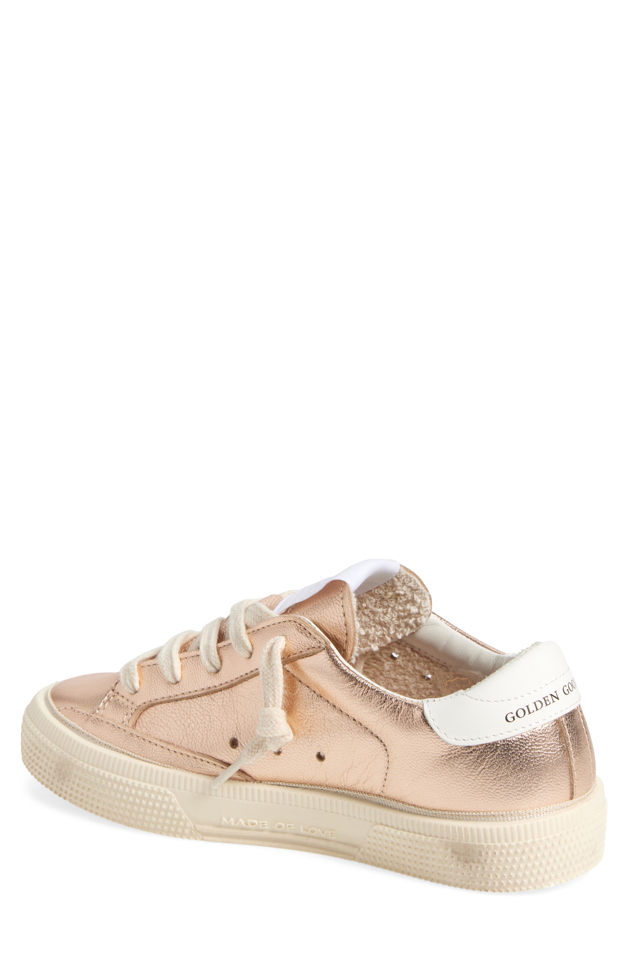 Golden Goose Kids' May Sneaker, Alternate, color, Rame/ White