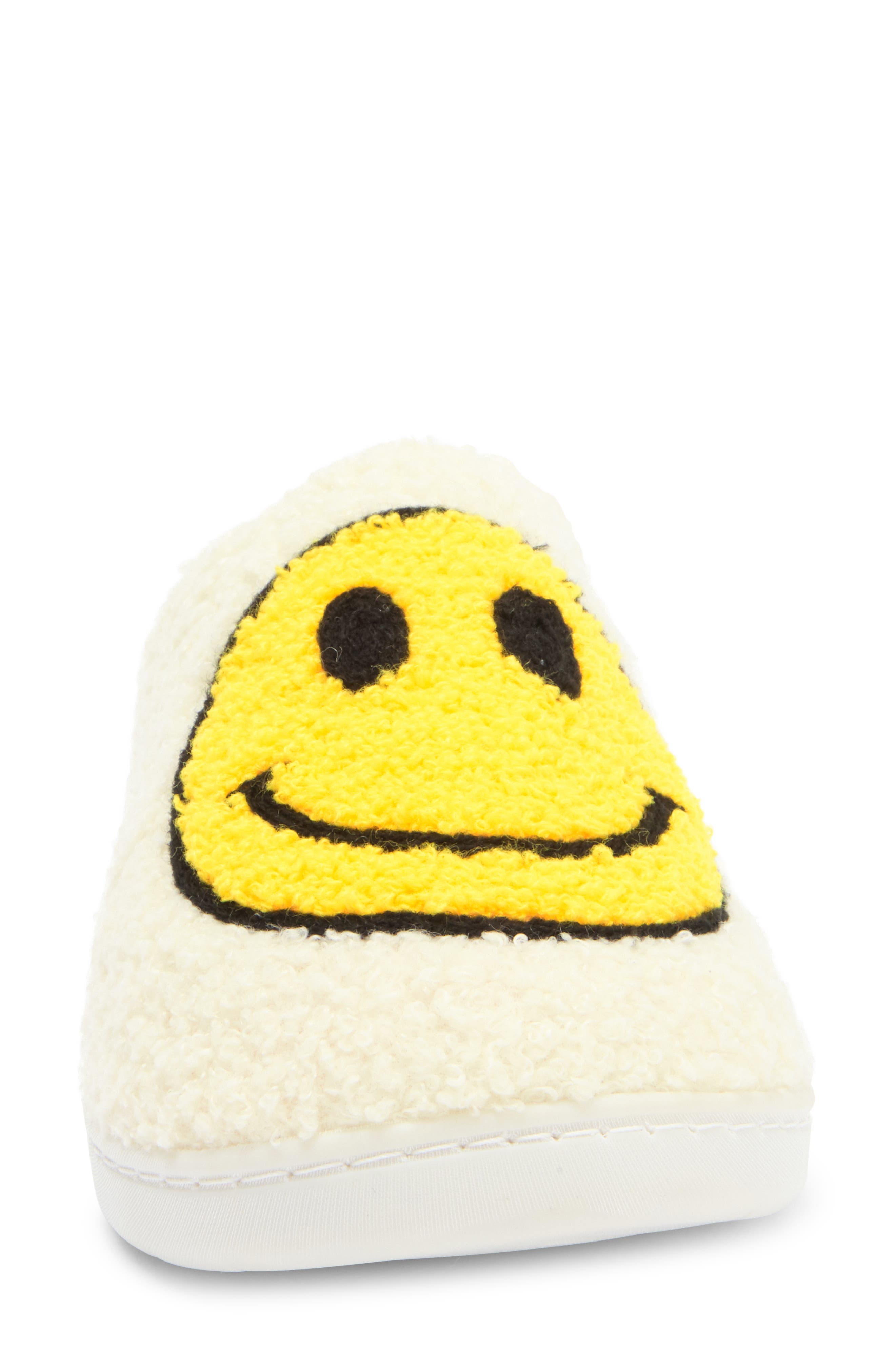 Cozi Slipper, Alternate, color, YELLOW HAPPY