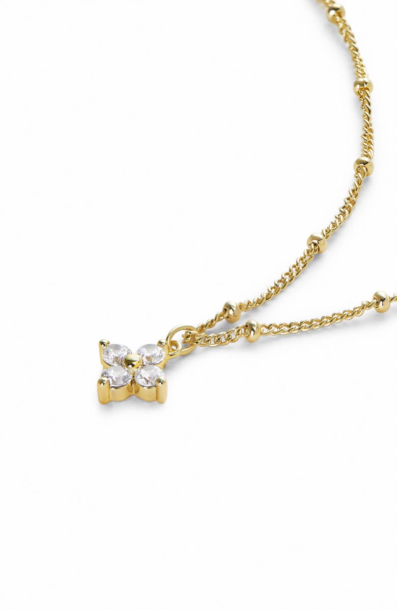 Ana Luisa Claire Pendant Necklace, Alternate, color, Gold / Clear