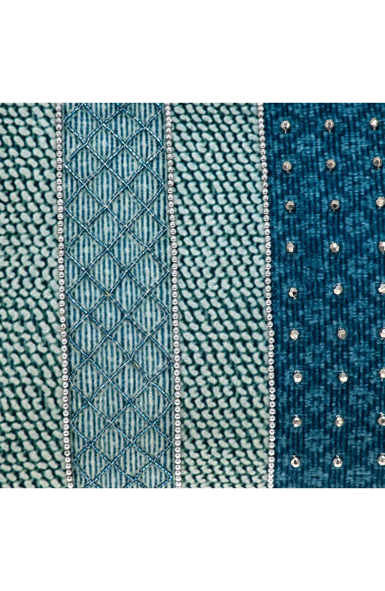 PARKLAND COLLECTION Petunia Tapestry Throw Pillow, Alternate, color, Green