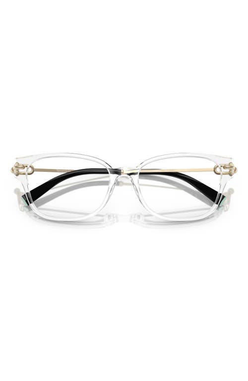 Tiffany & Co . 54mm Pillow Optical Glasses In Clear