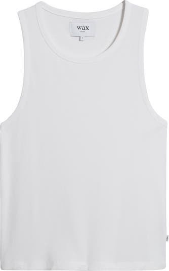 トップス andmary cotton ribbon tank Cotton ribbon tank