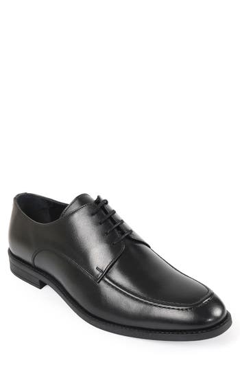 Macnola Iowa Cap Toe Derby In Black