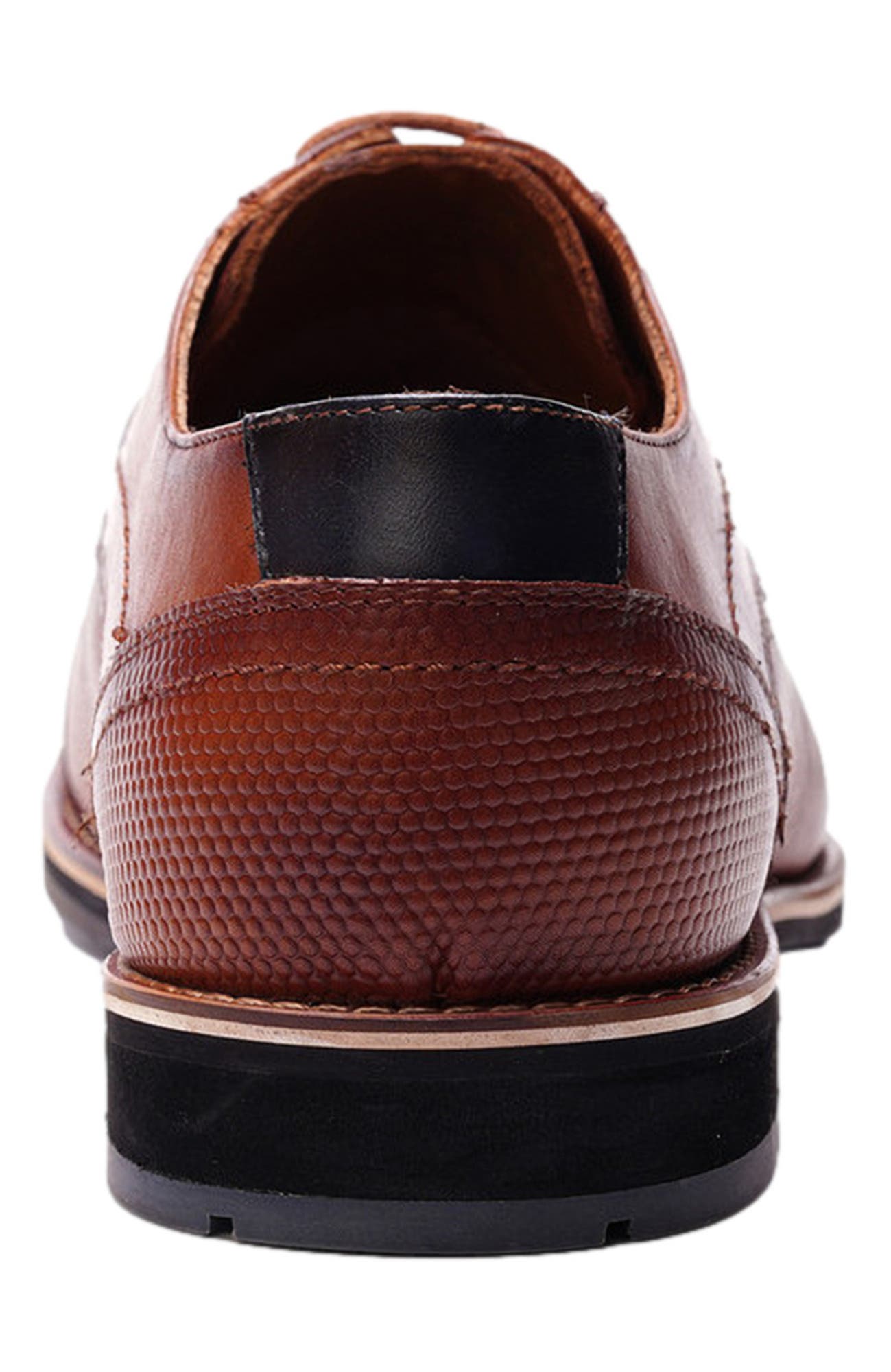 A. Veer New York Lace-up Derby, Alternate, color, Tan Leather