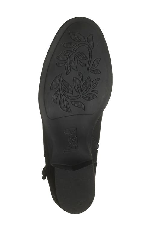 B O C By Børn Lindsay Block Heel Bootie In Black
