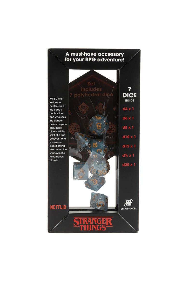 Adventure Dice 7 Piece RPG Set, Alternate, color, Multicolored