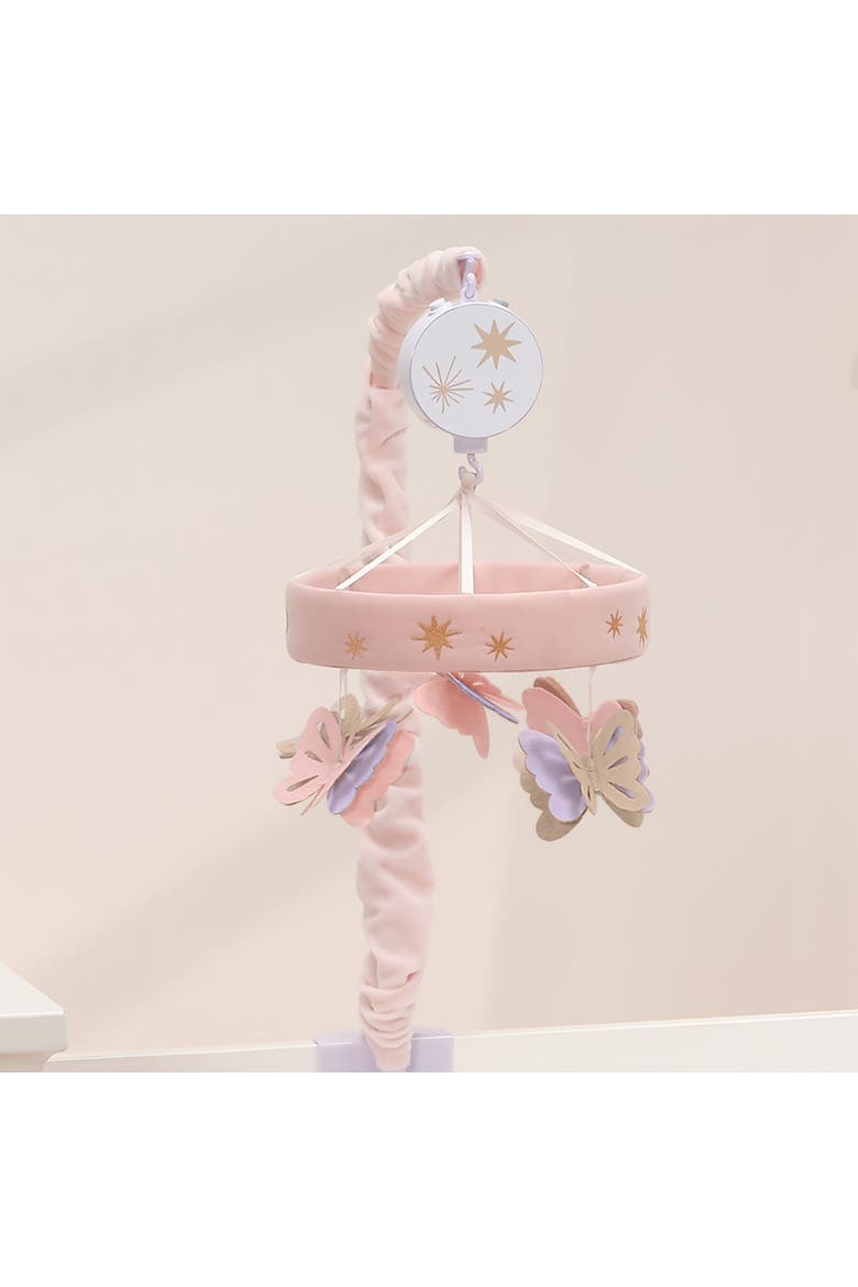 Butterfly Dreams Musical Baby Crib Mobile Soother Toy, Alternate, color, Pink