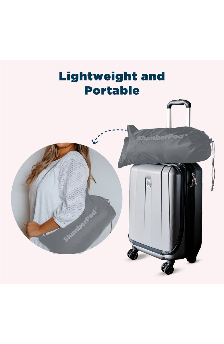 SlumberPod Blackout Sleep Tent & Portable Fan Set, Alternate, color, Gray