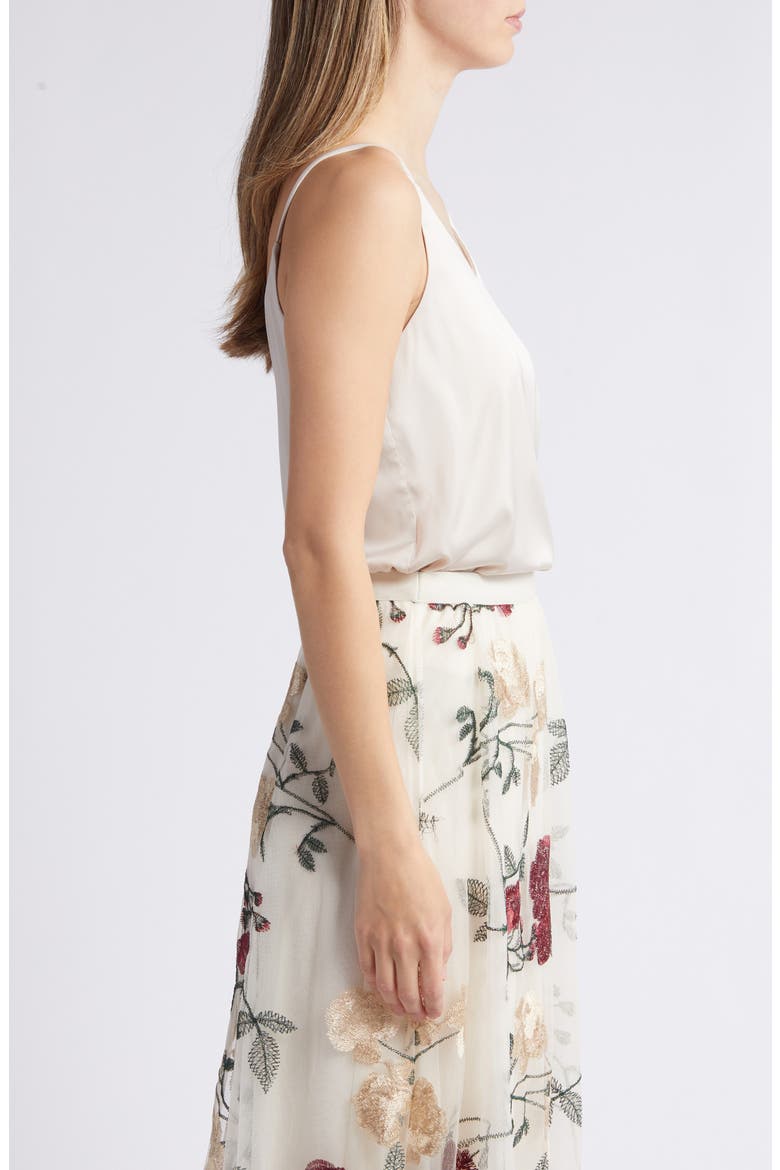 Bijou Satin Camisole, Alternate, color, CHAMPAGNE