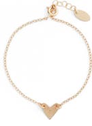 Nashelle Initial Heart Bracelet